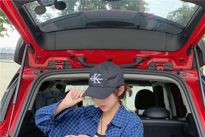 Long-Sleeve Button Collared Shirt Plaid Up