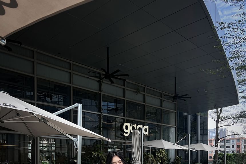 Top Skirt Cami A-Line Puff-Sleeve / High Plain Blouse Tie-Neck Set Rise Mini