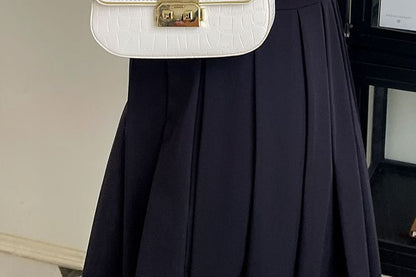 Faux Bag Shoulder Flap Leather