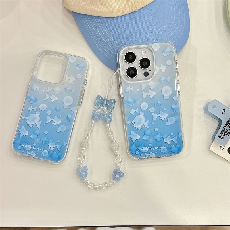 Case Set / Fish Phone Strap