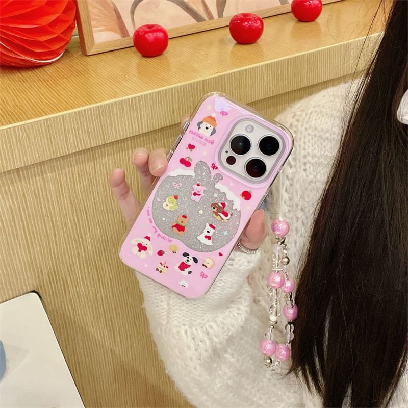 / Set Strap Case Animal Phone