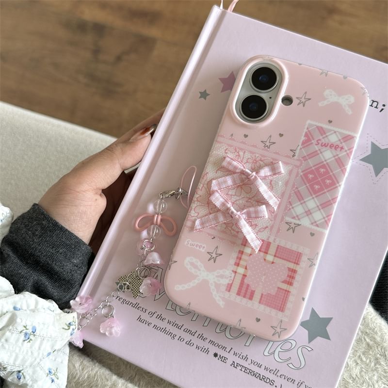 / Set Strap Ribbon Case Phone