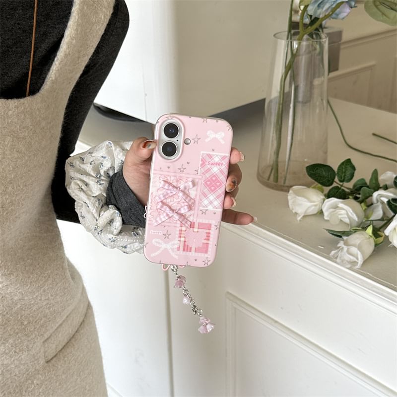 / Set Strap Ribbon Case Phone