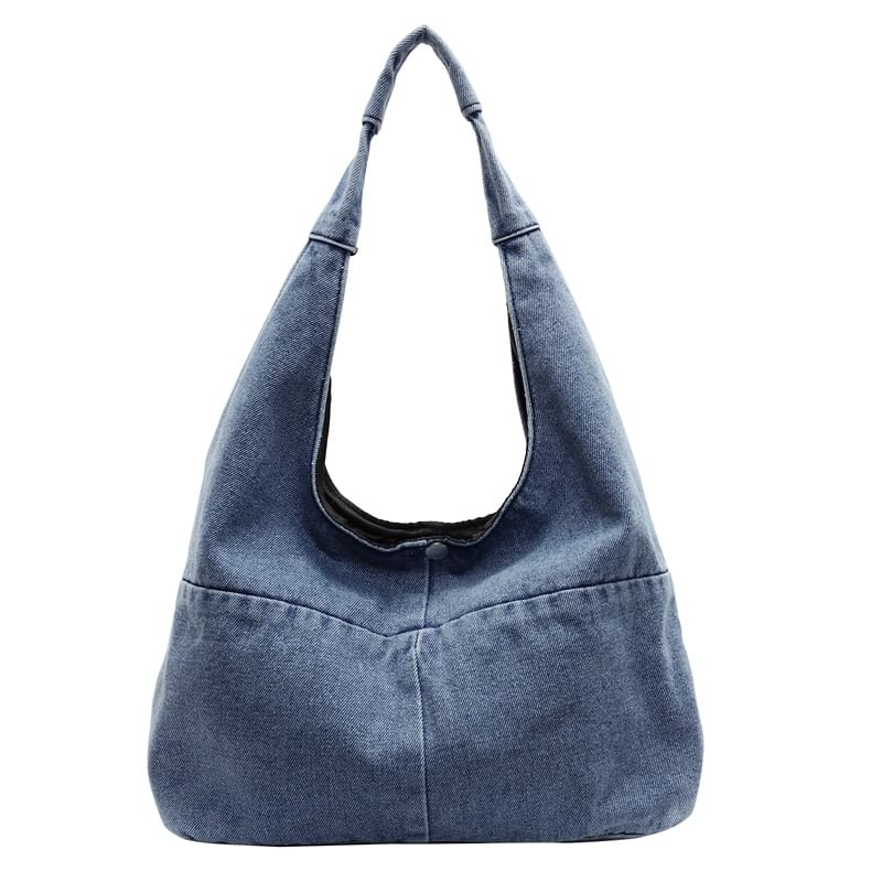 Washed Bag Denim Shoulder