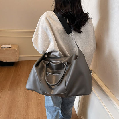 Crossbody Top Leather Bag Handle Faux