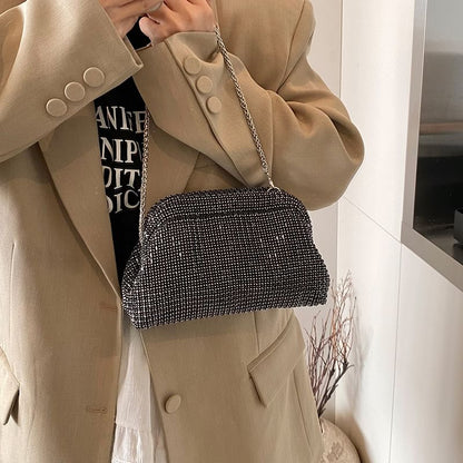Rhinestone Bag Crossbody Chain