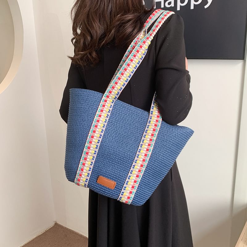 Pattern Woven Tote Bag Strap