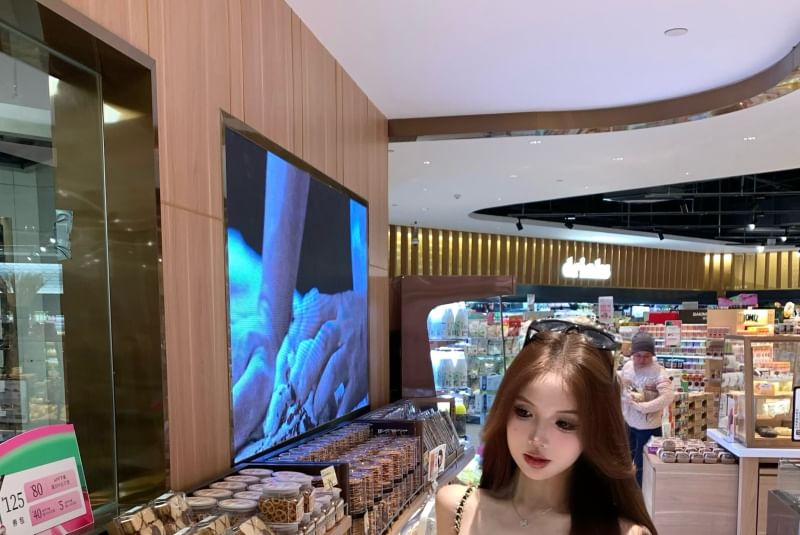 Midi Sheath Dress Striped Tube