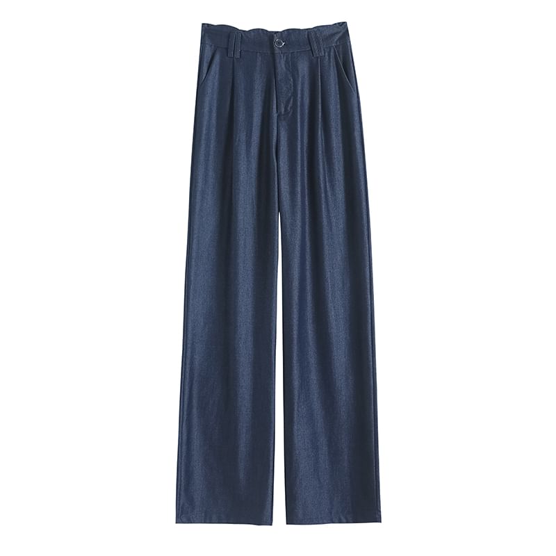 Wide Jeans High (Various Designs) Leg Rise