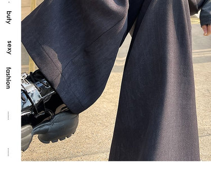 Designs) Print Waist High Leg (Various Dress Wide Pants