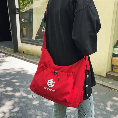 Bag Lettering Crossbody Drawstring