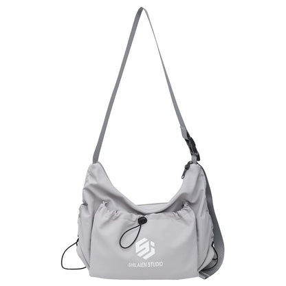 Bag Lettering Crossbody Drawstring