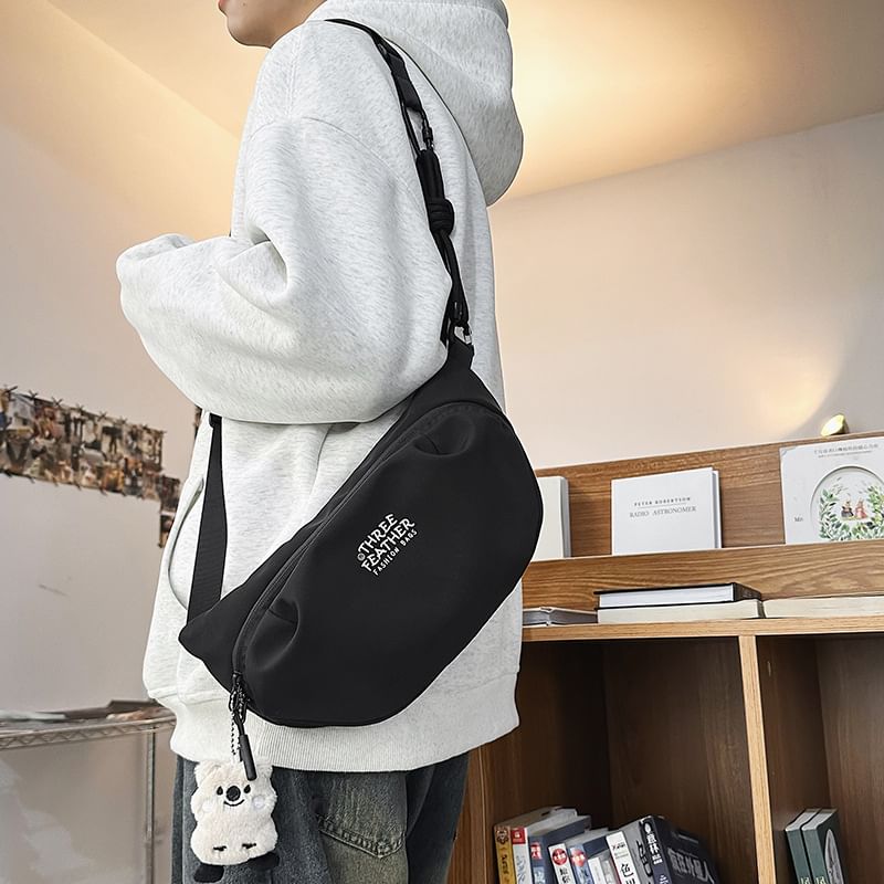 Crossbody Lettering Bag