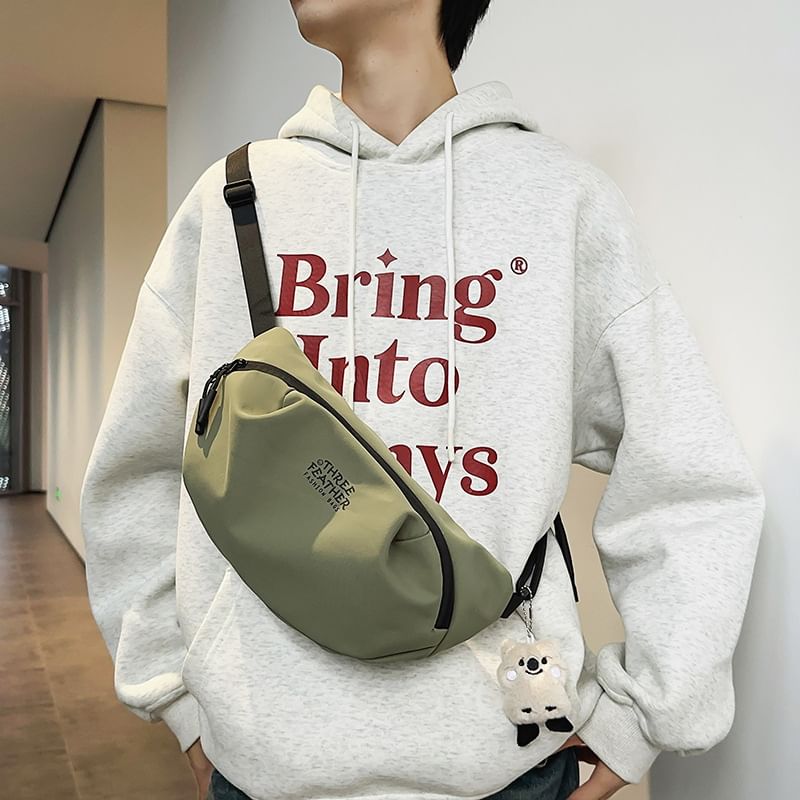 Crossbody Lettering Bag