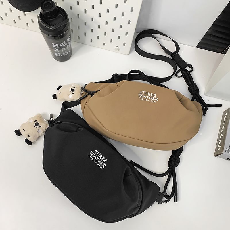 Crossbody Lettering Bag