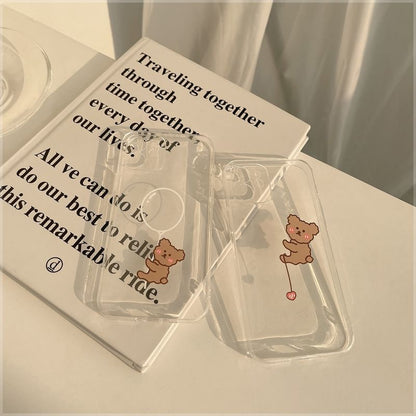 Bear Transparent Phone Case