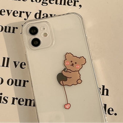 Bear Transparent Phone Case