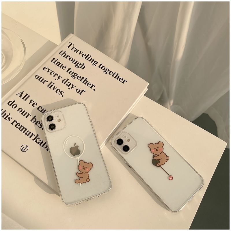 Bear Transparent Phone Case