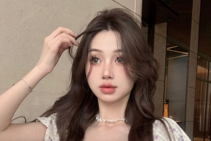 Mini Skirt Cropped Asymmetrical Blouse Pencil High Peplum Rise Plaid / Puff-Sleeve Bow Floral