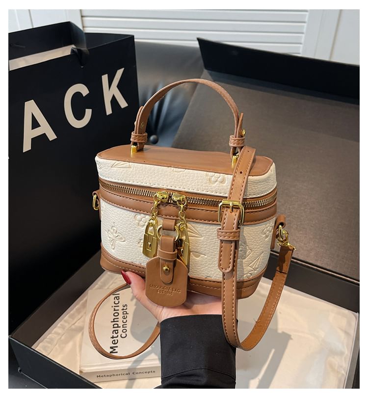 Crossbody Leather Print Faux Bag Cartoon