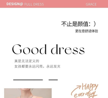 Off-Shoulder Ruffle A-Line Gown Evening Floral Sequin