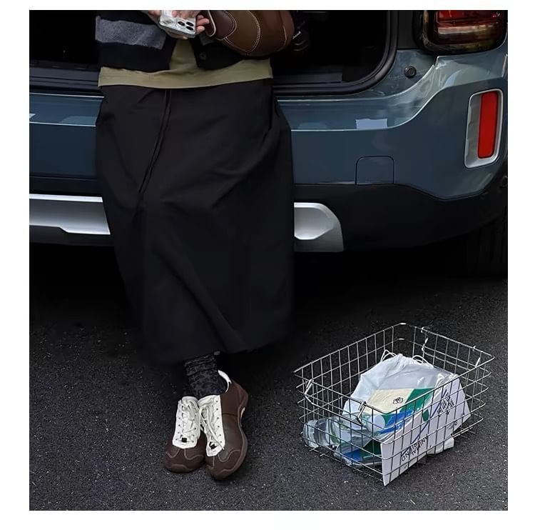 Leather Genuine Sneakers Tone Two Lace-Up