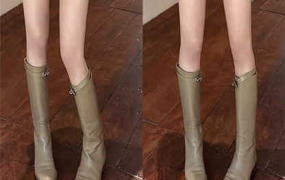 Hot Washed Denim High Pants Waist