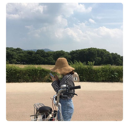 Straw Hat Plain Sun