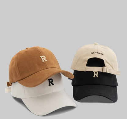 Applique Lettering Baseball Cap
