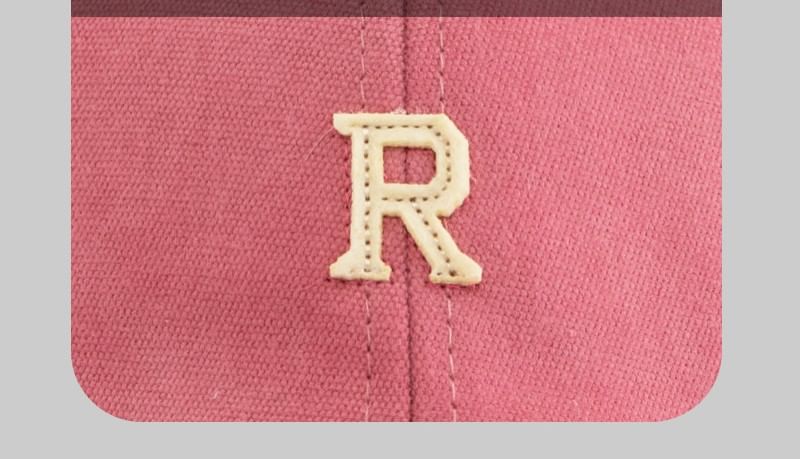 Applique Lettering Baseball Cap