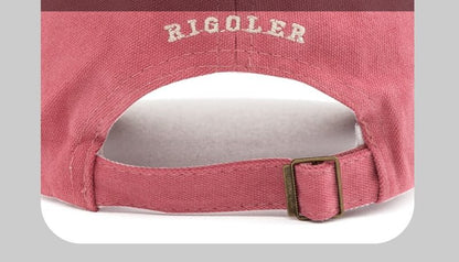 Applique Lettering Baseball Cap