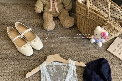 Trim Top Ruffle Cardigan Camisole V-Neck Scoop Lace Neck Plain /