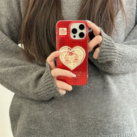 Heart Bear Magnetic (Compatible with MagSafe) Phone Case