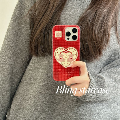 Heart Bear Magnetic (Compatible with MagSafe) Phone Case