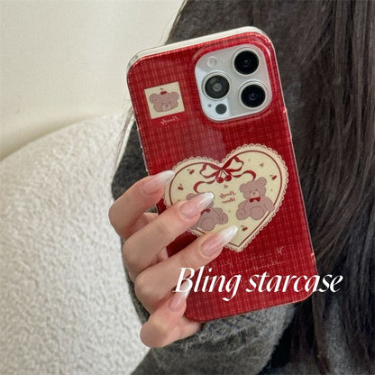 Heart Bear Magnetic (Compatible with MagSafe) Phone Case