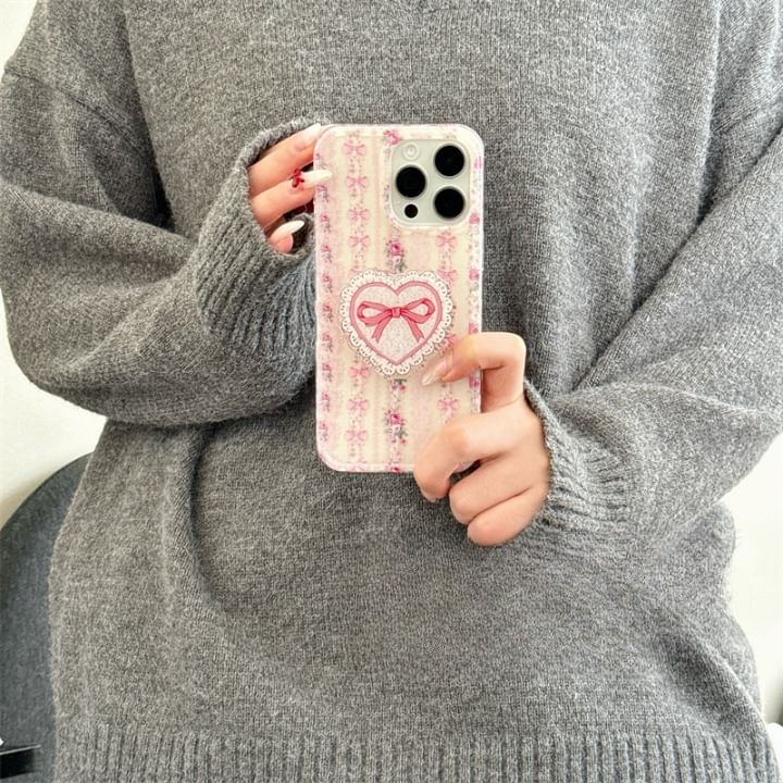 Heart Bow Phone Case
