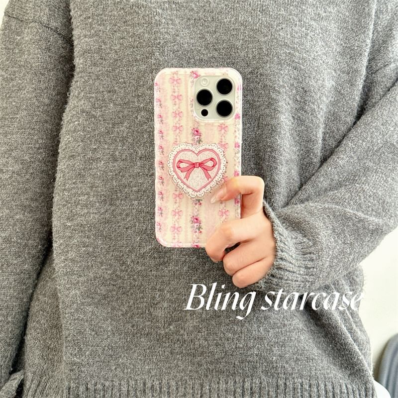 Heart Bow Phone Case