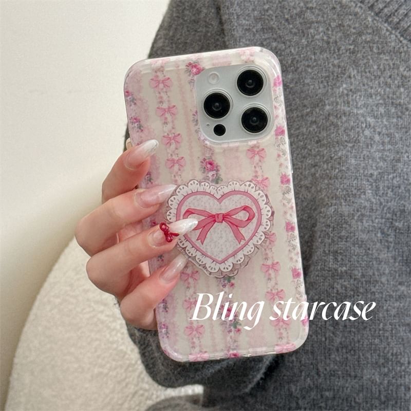 Heart Bow Phone Case