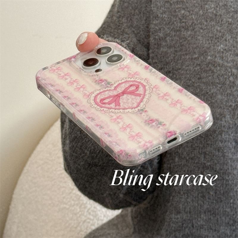Heart Bow Phone Case