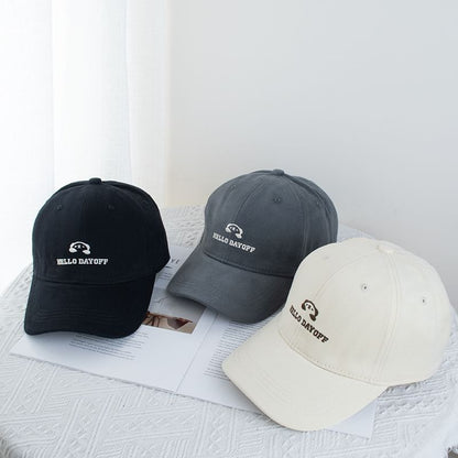 (Various Lettering Cap Animal Designs) Embroidered Baseball