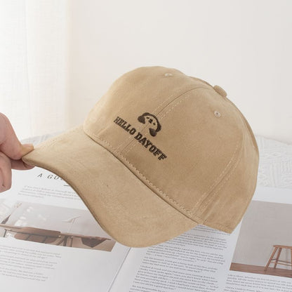 (Various Lettering Cap Animal Designs) Embroidered Baseball