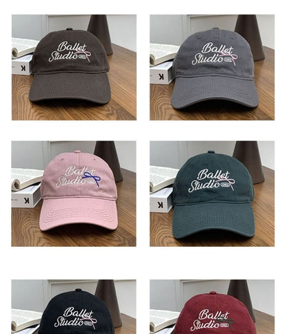 Embroidered Cap Lettering Baseball