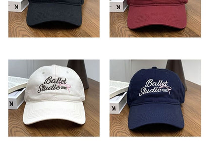 Embroidered Cap Lettering Baseball