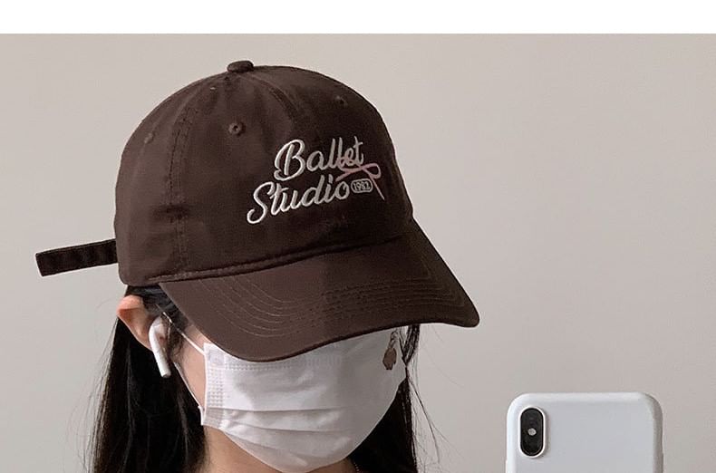 Embroidered Cap Lettering Baseball