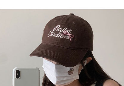 Embroidered Cap Lettering Baseball
