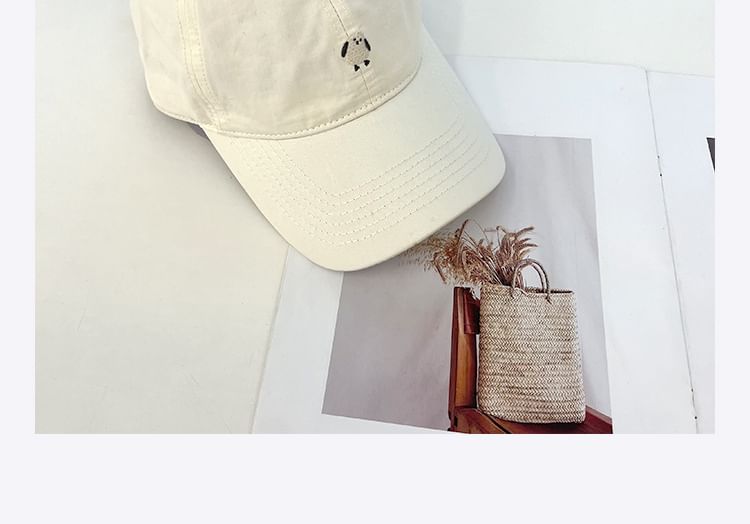 Cap Bird Baseball Embroidered