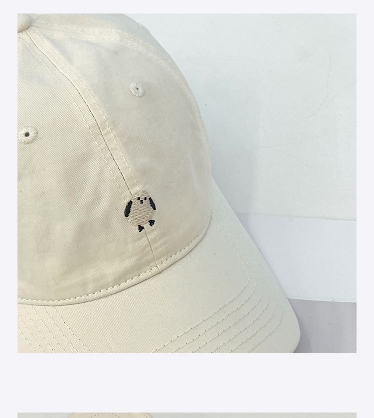 Cap Bird Baseball Embroidered
