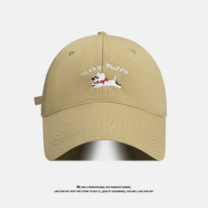 Cap Dog Embroidered Baseball