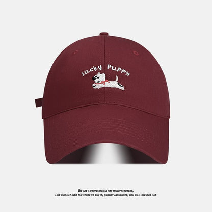 Cap Dog Embroidered Baseball