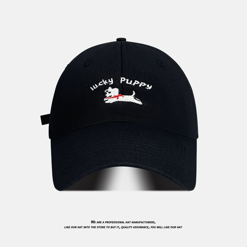 Cap Dog Embroidered Baseball